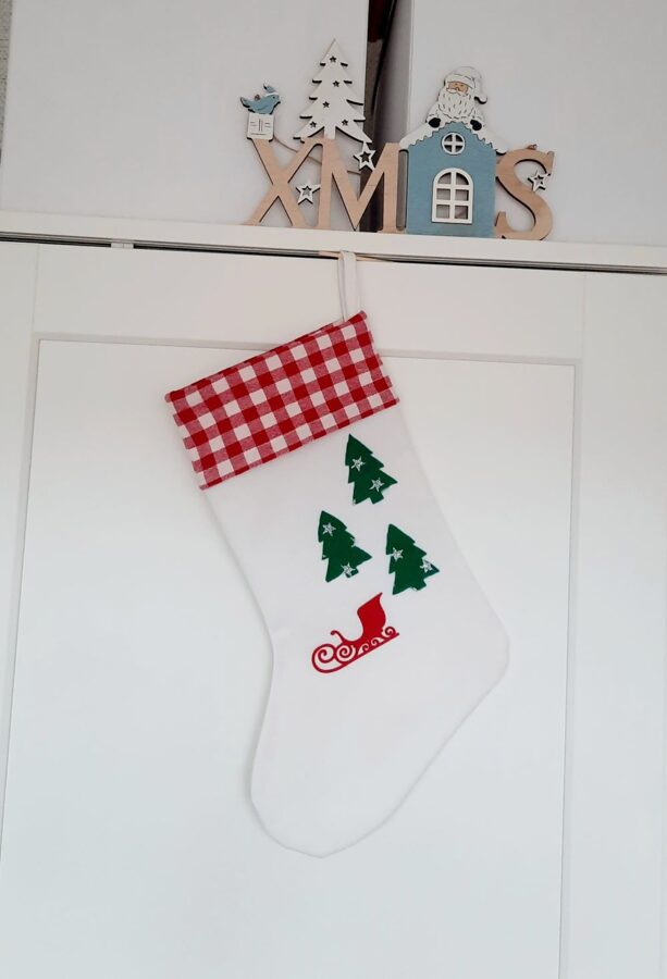 Kalėdinė kojinė "Rogės"