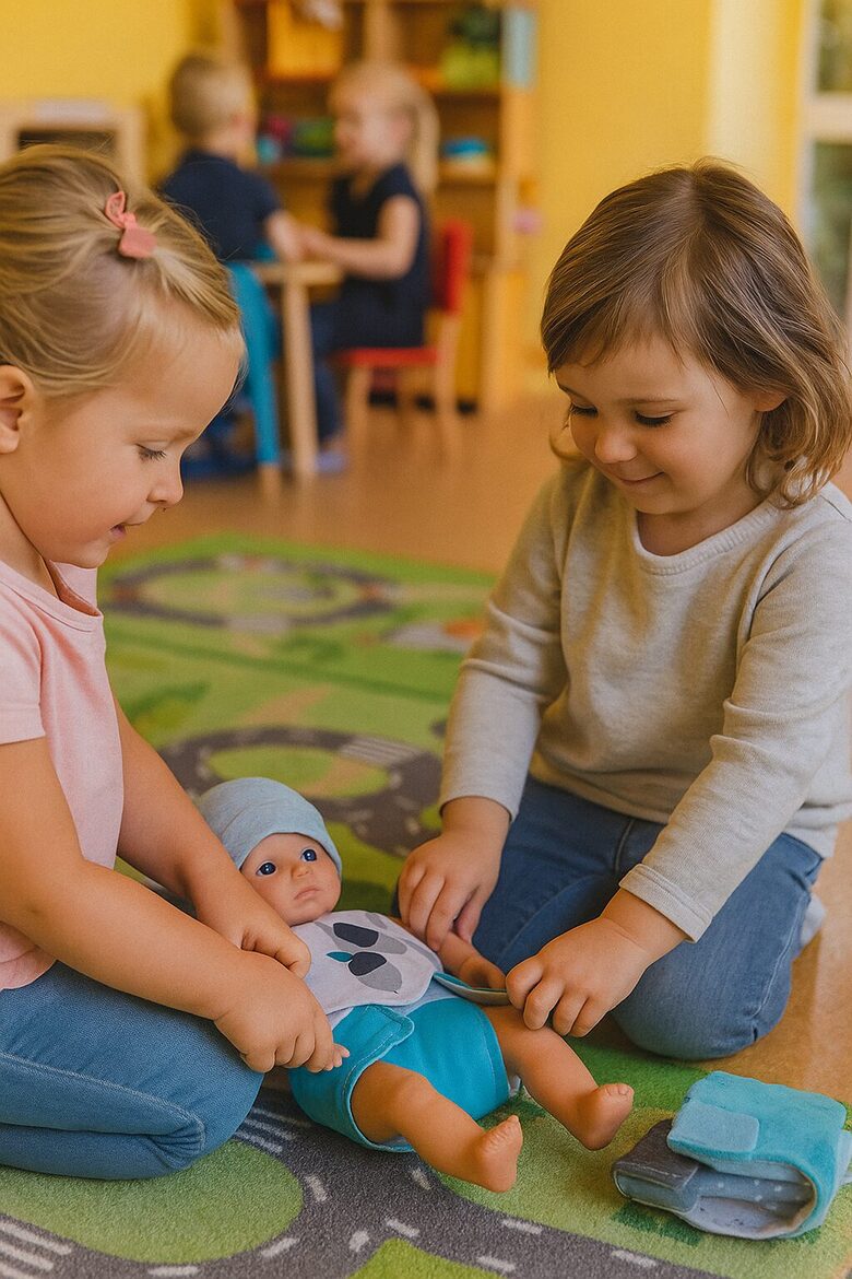 Diaper set for the doll "Giliukai"