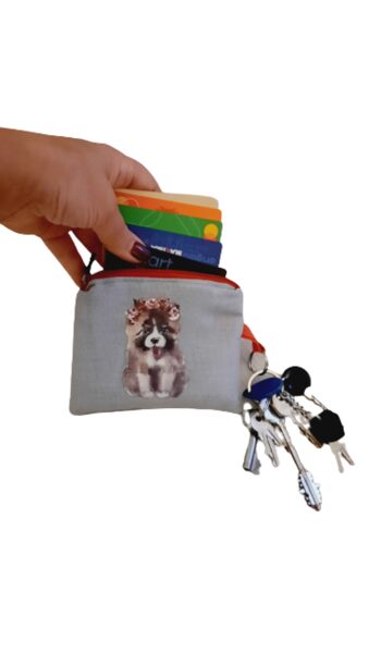Ключ-кошелек "Собака"