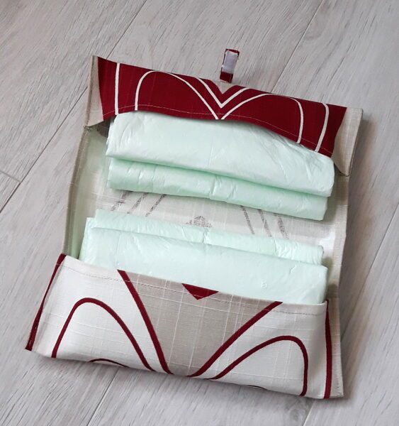 Sauskelnių dėkliukas "Širdelė"