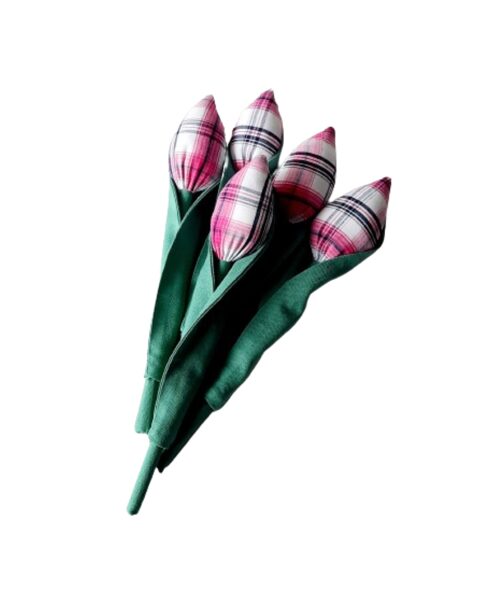 Ružavų langelių tulpė